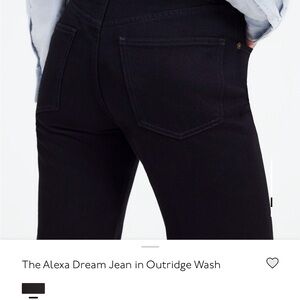 Alexa Chung for Madewell Women's Boot Cut Jeans - Black